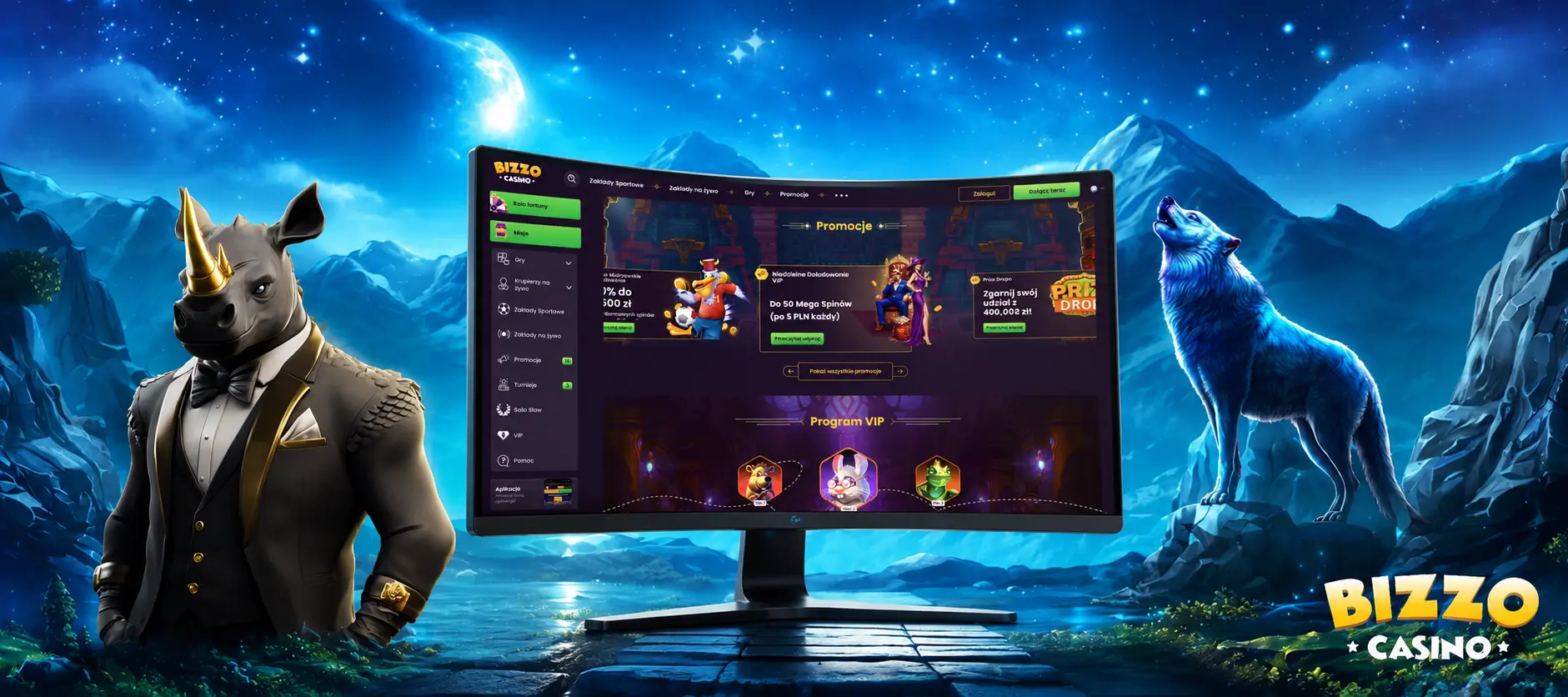 Aplikacja mobilna Bizzo Casino