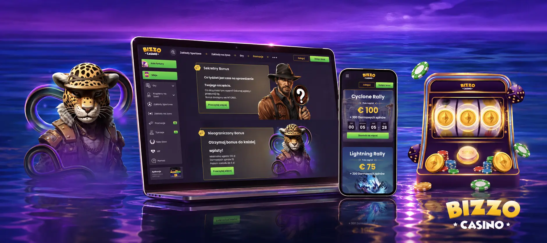 Jak zacząć grę w Bizzo Casino